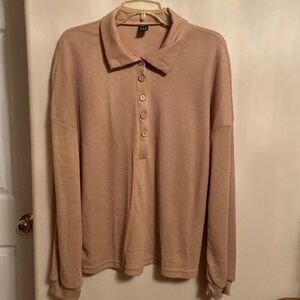 BNWOT SHEIN WAFFLE LONG SLEEVE